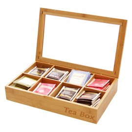 Tea Box, Tea Caddy (8 compartments)